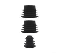 Kivivaka Kit de sello de goma de repuesto para Ecovacs para Deebot X5PRO X5MAX DDX19 DDX29 DDX39 Juego de manguera de tanque de agua blanco negro (negro)