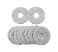 Kivivaka Kit de trapeador reutilizable X70 Robot para aspiradora, para almohadillas húmedas y secas de microfibra suave, limpieza eficiente del piso, piezas lavables para el hogar con mascotas