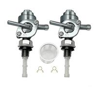 Kivivaka Kit de válvula de cierre de combustible para generadores Honda EU2000i EU3000i, M10x1.25, compatible con los modelos BS 310574GS 193272GS 204743GS, completo con filtro y soportes