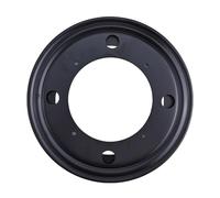 Kivivaka Lazy Susan - Tocadiscos giratorios de 5 a 14 pulgadas, color negro, material galvanizado con suave para rodamientos de bolas de acero inoxidable de 8 pulgadas