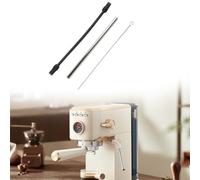 Kivivaka Manguera de leche de silicona y kit de limpieza de tubos de acero inoxidable para Siemens EQ.6 para máquinas de café Bosch VeroAroma con cepillo