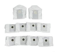 Kivivaka Meltblown - Bolsas de vacío no tejidas, para Ecovacs para Deebot T80 para filtración OMNI de 3.5 L, 40 días, estación vacía automática, reemplazo de 4 o 10 unidades (paquete de 10)