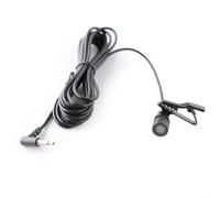 Kivivaka Micrófono de techo para coche, conector de 3,5 mm, cable de 300 cm, alta sensibilidad para Clarion, Kenwood, Sony, Alpine, pionero para Android
