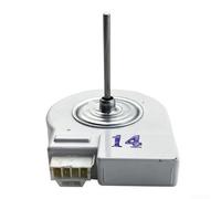 Kivivaka Motor de ventilador de refrigeración DA31-00146J apto para Samsung frigorífico y congelador, pieza de reparación silenciosa, ventilador evaporador de 12 V CC, diseño de 2.4 x 2.95 pulgadas