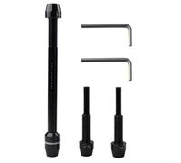 Kivivaka O.L.D 142/148 mm aleación de aluminio bicicleta entrenador adaptador de eje pasante compatible con pincho de buje, negro
