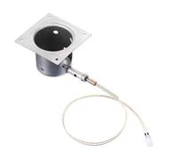 Kivivaka Olla de acero inoxidable para parrillas de pellets PitBoss, barra caliente de 120 V 200 W para reemplazo, cámara de combustión de 12,7 x 12,7 x 9,4 cm