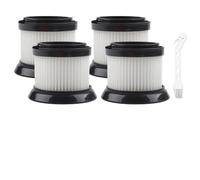 Kivivaka Paquete de 2/4 filtros de escape H13 de repuesto para CleanMaxx MJ1901B y GT-SF-VCS-01, filtros lavables con cepillo de limpieza para aspiradora