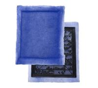 Kivivaka Paquete de 3 cartuchos de filtro de acuario con carbón activado -Tech -Change#3, se adapta a filtros de alimentación 20-40 y 30-60, paquete de 3