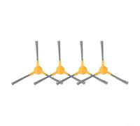 Kivivaka Paquete de 4 cepillos laterales para Mamibot Exvac660 680S 880, para TESVOR para X500 Pro S6 M1, para NEATSVOR X520 X600 Robot Cleaner Parts