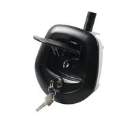 Kivivaka Pestillo de compresión en forma de T para RV y remolque de barco, para bloqueo de cola de pez de aleación de zinc con mango en T, ajuste negro (A10514-02)