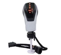 Kivivaka Pomo de cambio con luz LED MK6 MK7 B7 B8 mango electrónico para palanca de cambios negro