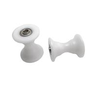 Kivivaka Rodamiento de repuesto para máquina de remo 608ZZ con núcleo de acero para carcasa de plástico para tubos elípticos de 50 x 25 mm, silencioso, paquete de 4