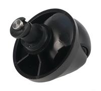 Kivivaka Rueda delantera de repuesto para robot aspirador Dreame D9 Ultra Master L40 Ultra L10s, color negro (1 paquete)