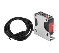 Kivivaka Sensor de puerta exterior 5M Detección para sistemas de seguridad | Lente de transmisión de luz del 94%, cuerpo de plástico ABS, detección de señal precisa, resistente al polvo, tamaño compacto