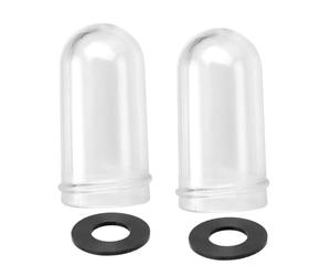 Kivivaka Sight Glass SP0710 SP0710X - Válvula de filtro de arena con junta, plástico transparente para pieza de repuesto