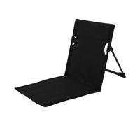 Kivivaka Silla de playa plegable con bolsillo de almacenamiento de gran tamaño, tumbona portátil para acampar al aire libre con respaldo ajustable, tela Oxford transpirable para tomar el sol y leer