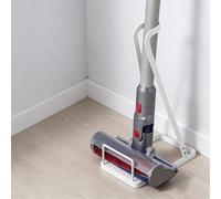 Kivivaka Soporte de acero resistente para almacenamiento de aspiradoras, soporte de estación de acoplamiento, para Tineco, Dreametech, negro y blanco estándar