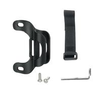 Kivivaka Soporte de bomba de bicicleta de nailon para inflador de bicicleta con pernos, llave y correa, retenedor de bomba portátil de 30 g para A