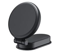 Kivivaka Soporte de teléfono para coche con ventosa al vacío, GPS seguro | Soporte de navegación para parabrisas y salpicadero, fácil acceso con una sola mano, color negro
