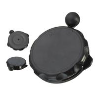 Kivivaka Soporte GPS para coche con ventosa para TomTom Go Live 800 825 Start 20 25 60 Via Series, soporte para parabrisas con conector de 16 mm, color negro