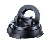 Kivivaka Soporte para teléfono de coche para consola central de salpicadero, giratorio 360° con agarre adaptable y ventosa de gel de triple capa lavable