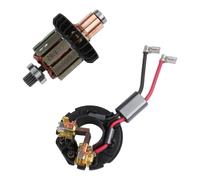 Kivivaka Soporte y armadura para escobillas de carbono DDF482 DHP482 HP482D, para pieza de repuesto 619380-9 619583-5