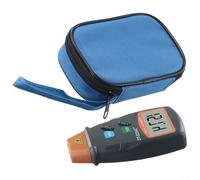 Kivivaka Tacómetro digital sin contacto, medidor de motor de 2.5-99999 RPM con pantalla LCD, función de memoria para máquinas, motores, modelos de coches