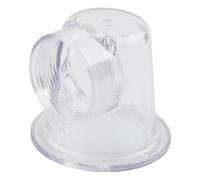 Kivivaka Tapa transparente para prefiltro para bomba de circulación SPS 50/75/100, fácil de instalar, 1 pieza