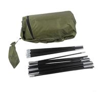 Kivivaka Tienda de campaña impermeable para almacenamiento de bicicletas de tela Oxford 210D, refugio para bicicleta, fácil instalación para bicicletas de montaña y carretera, negro (verde militar)