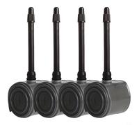 Kivivaka Ultraligero 28g Road Bike Inner Tube 700C 23-32C Válvula de alta presión para Racing Ciclismo Negro (4PCS)