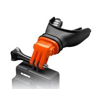 kivrimlarv Action Camera Clip - Portable Silicone Mouthpiece Mount, Multi Angle Camera Holder for Snorkeling, Rock Climbing, Cooking, Sports, Overhead Filming, Travel, Recording Anywhere