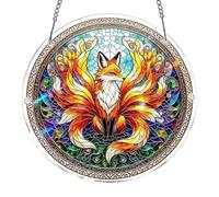 kivrimlarv Atrapasueños acrílico, adorno de ventana de animales 2D, rompecabezas acrílicos, atrapasueños para colgar en la ventana, para mamá, esposa, tía, hombres, mujeres, cumpleaños, jardín, hogar