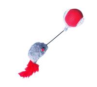 kivrimlarv Automatic Rolling Interactive Cat Toys Ball, Rechargeable Smart Teasing Cat Ball with LED Lights, Fun Indoor Toy for Kittens, Intelligent Motion Activated Toy for Cats