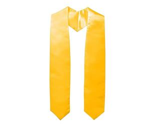 kivrimlarv Banda de estola de graduación, estola de de satén, lisa de 62 pulgadas de largo, diseño plegable y ligero, uso de ceremonia para graduación, uso extensivo, 63 x 3.75 pulgadas