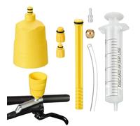 kivrimlarv Bicycle Maintenance Set - Fluid Service Device, Mineral Oil Funnel for Calipers, Bleeding Accessory with Syringe, Disc Brake Component for, Road Cycling Repair Kit