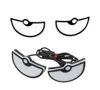 kivrimlarv Car LED Lights - 2-Piece Dynamic Waterproof Windshield Eye Lights | Bright Vehicle Accessory for Night Driving Travel Commuting Safety Use on Truck Sedan SUV RV Cars