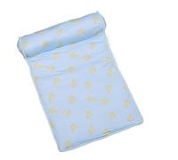 kivrimlarv Cooling Dog Bed, Foldable Cooling Mat, Breathable Ice Silk Cat with Pillow, Lightweight Puppy Blanket, Dog Sleeping Pad for Dogs, Indoor, Home, Decoration, 60x40x15cm