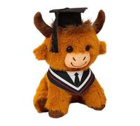 kivrimlarv Cow Plush - Soft Huggable Stuffed Animal Toy | Cute Sitting Cow Doll for Comfort and Decor, Plush Companion for Nursery Bedroom Playroom Couch Sleep Gift