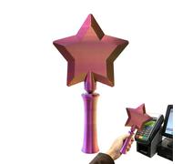 kivrimlarv Credit Card Holder Wand - 3D Printed Contactless Starlight Toy | Novelty Prop for Men, Kids, Adults, Cosplay, Raves, Pranks, Parties, Travel, and Daily Use