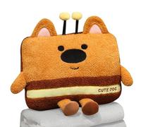kivrimlarv Dog Plush Doll, Bee Puppy Pillow Toy, Soft Animal Stuffed Plush Toy, Creating an Irresistibly Cute for Kids, Adults, Made from PP Cotton 15.75x5.91x11.81 Inches