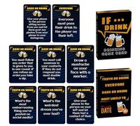 kivrimlarv Drunk Card Games, Family Gathering Game, Drinking Card Games, Bar Party Games, Adult Drinking Cards, Board Game for Adults, Multi-Generational Games, for Home, Bar, Gathering, Dorm
