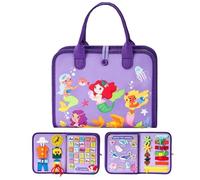 kivrimlarv Educational Sensory Board, Interactive Learning Board, Learning Activity Board for Kids, Sensory Exploration Boards 11.02x9.06x1.57 for Kids Boys, Girls Over 1 Year Old