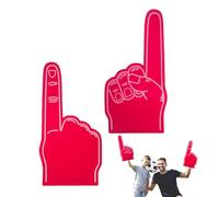 kivrimlarv Foam Hand Pointer - 18 Inch Sports Fan Finger for | Soft EVA Foam with Adjustable Handle, DIY Cheerleading Accessory, Game Day Prop for School Events Parties