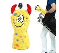 kivrimlarv Fundas para palos de golf, fundas protectoras de felpa suave y divertida, fundas para cabeza de madera de Fairway | para deportes al aire libre, curso de conducción, práctica, entrenamiento