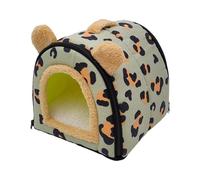 kivrimlarv Hamster Cave Bed, Winter Non-Slip Hamster Cave, Cute Hedgehog House, Multipurpose Ferret Nest, Sugar Glider Cave Bed, Non-Slip Pet Nest, Cozy Hamster House, Warm Ferret Nest,