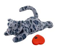 kivrimlarv Heartbeat Toy Dog, Calming Puppy Toy, Plush Heartbeat Toy, Stress Relief Toys with Plush Design and Built in Heartbeat Sound 14.96x6.69x6.69 Inches for Dogs and Puppies