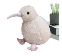 kivrimlarv Kiwi Bird Plush Toy - Lovable Bird Doll, Kiwi Plush Stuffed Animal with Soft Pillow Shape, Kids Hugging Toy For Christmas Holiday, Nursery Bedroom Decor and Gift