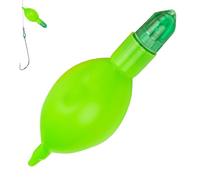 kivrimlarv Lighted Casting Cork - Night Angling Marker, Sphere with Battery Cell, Visual Tracker for Evening Strikes, Tackle Hardware, Glowing Beacon for Dark Lake Shorelines