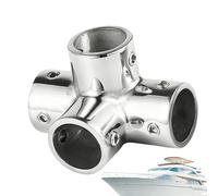 kivrimlarv Marine Boat Pipe Connector - Flexible Hose Coupling Adapter for Water Bilge Lines | Heavy Duty PVC with Tight Seal, Quick Connect Fitting for Boats, Kayaks, and Small Vessels 0.8 in