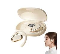 kivrimlarv Over Ear Wireless Headphones - Design Earbuds, Sweatproof Noise Reduction Earphones for Fitness Gym Running Outdoor Workouts Daily Use